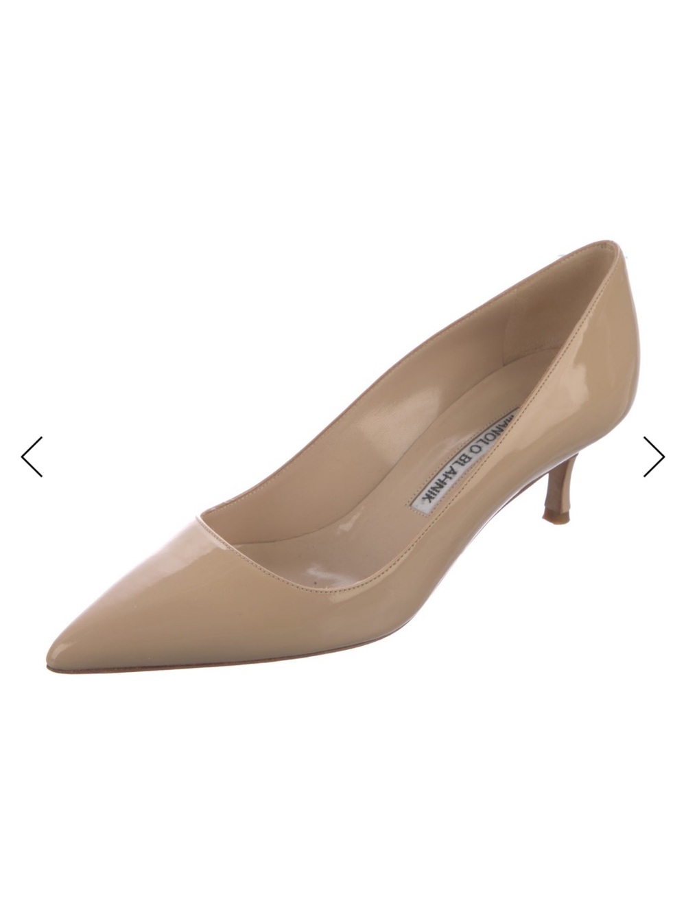 Manolo Blahnik Patent Leather Pumps - 35.5 - Picture 2 of 5